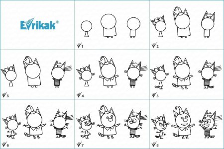 Рисунок попугая Кеши