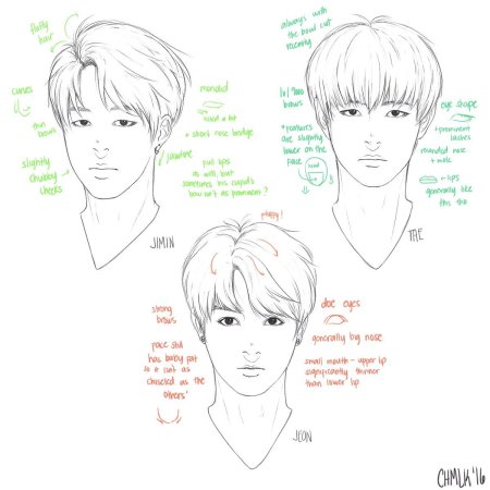 Раскраски Чонгук из BTS