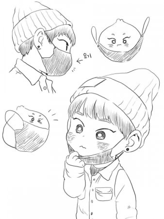 How to draw BTS