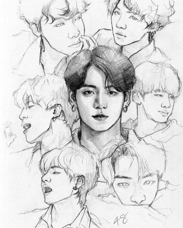 BTS Чиби Чонгук