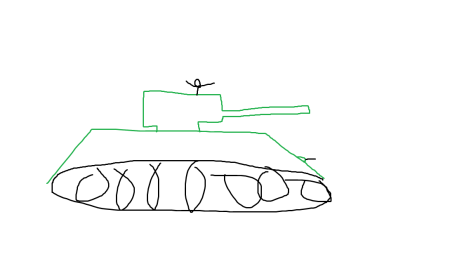 Рисунок танка легкий
