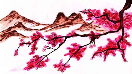 Рисунок Сакуры 4 класс
