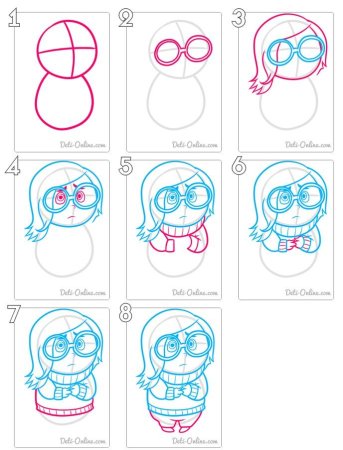 Винни пух рисунок пошагово