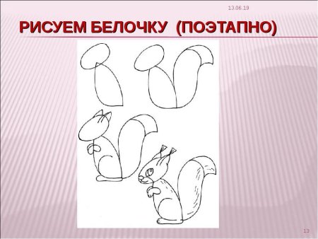 Поэтапность рисунка Снегирь