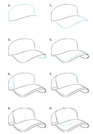 Кепка для срисовки