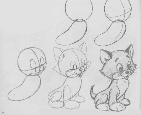 Поэтапное рисование для детей