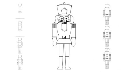 Щелкунчик рисунок