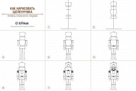 Щелкунчик рисунок