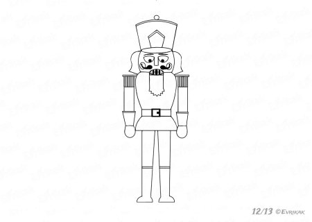 Щелкунчик рисунок