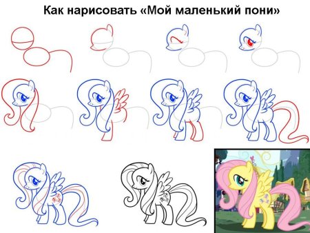 Как научиться рисовать пони карандашом
