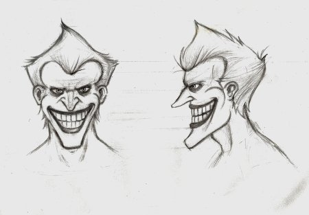 Джокер рисунок