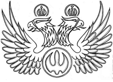 Герб России рисунок