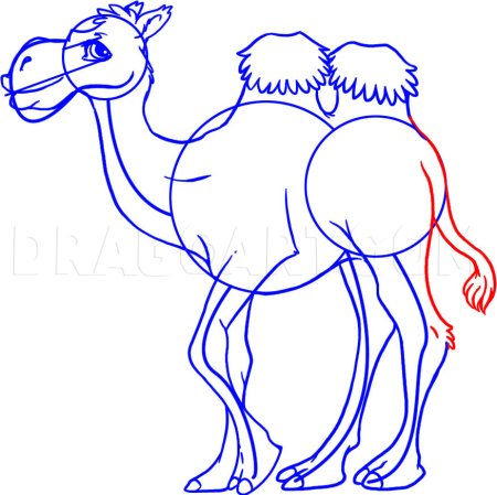 Рисование верблюдов