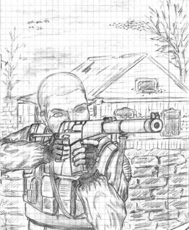 Stalker монолит карандаш