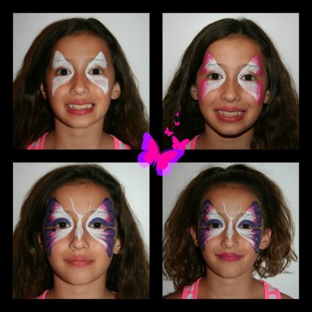 Пошаговый аквагрим