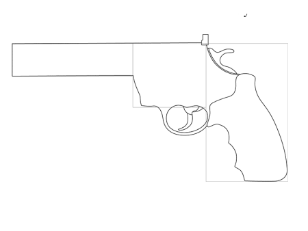 Пистолет для рисования легко