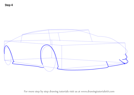 Ламборгини сбоку нарисовать