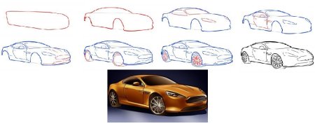 Уроки по рисованию машин