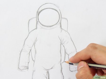 Космонавт раскраска для малышей
