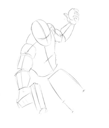 Дэдпул рисунок поэтапно