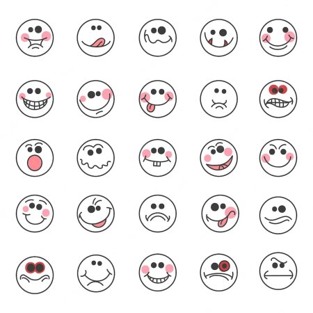 Эмоции для рисования простые