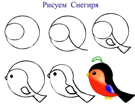 Схема рисования котенка для детей