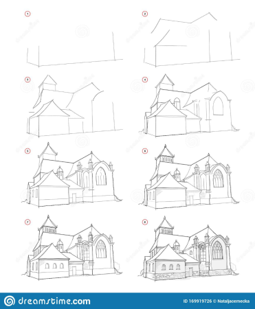 Поэтапное рисование архитектуры