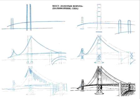 Здания для рисования легкие