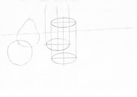 Этапы рисования геометрических фигур