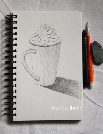 Скетчбук для рисования карандашом лёгкие