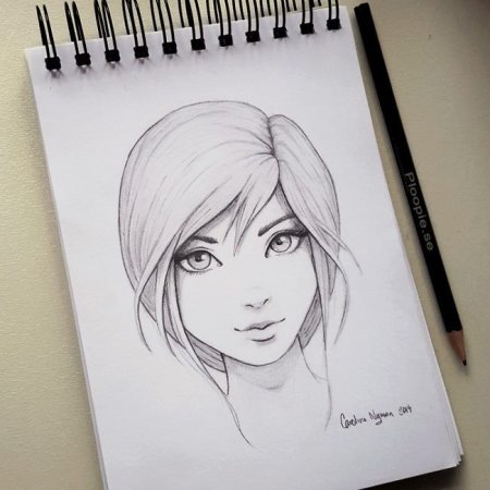 Губы рисунки для скетчбука легкие