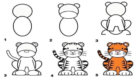 Рисование животных 3 класс