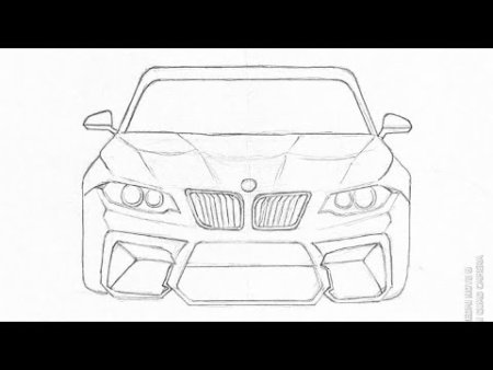 BMW машинки для рисования детям
