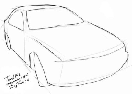 BMW i8 чертеж