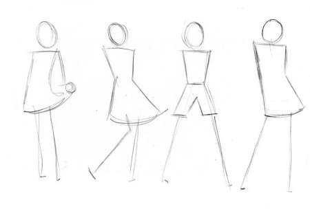 Кукла для рисования