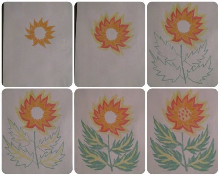 Нарисовать Аленький цветочек