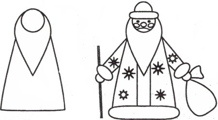 Рисунок к новому году пошагово