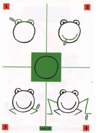 Рисование животных из цифр