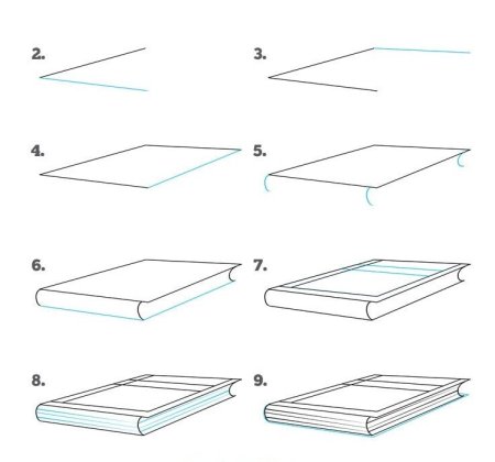 Объемные фигуры на бумаге