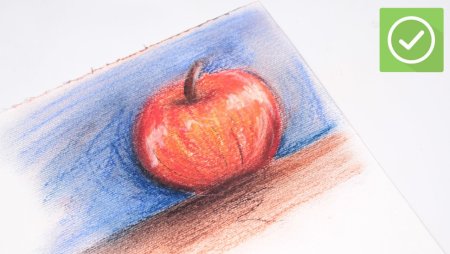 Пошаговый урок рисования пастелью