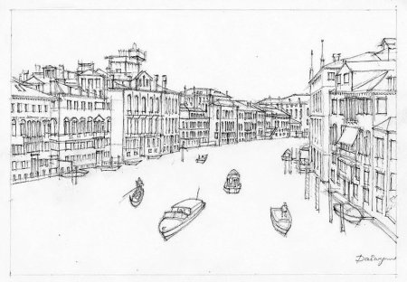 Венеция набросок