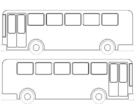 Рисование автобус