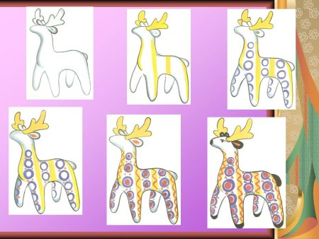 Пошаговая лепка дымковского коня