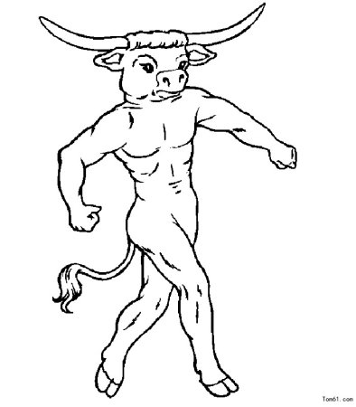 Миф о Тесее и Минотавре рисунок