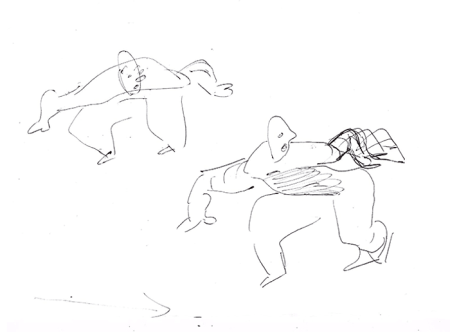 Минотавр для срисовки