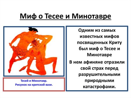 Тесей и Минотавр рисунок 5 класс