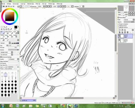 Набросок приложение для рисования