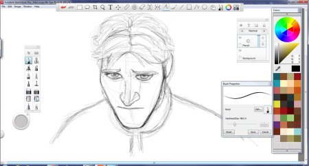 Лёгкие рисунки на графическом планшете