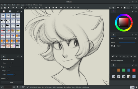 Портрет в Procreate
