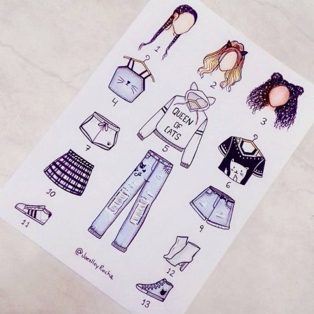 Рисунки для скетчбука лёгкие